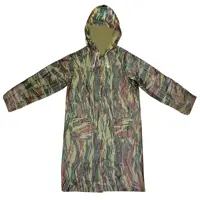 Плащ-дождевик с капюшоном Garden Show 466637 цвет камуфляж размер L