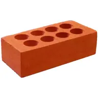 Кирпич рядовой керамический полнотелый M125 коричневый 250x120x65 мм 1 НФ