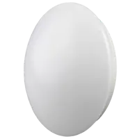 Светильник настенно-потолочный светодиодный IEK ДПБ 18 Вт пластик нейтральный белый свет цвет белый