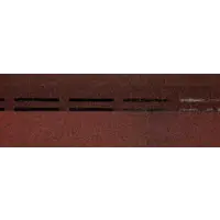 Коньково-карнизная черепица Döcke Pie Standard красный 22 м.п.