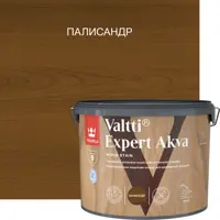 Антисептик защитно-декоративный Tikkurila Valtti Expert Akva полуматовый палисандр 9 л