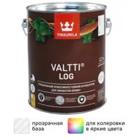 Антисептик для дерева Tikkurila Valtti Log база ЕС 2.7 л