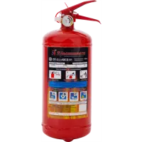 Огнетушитель порошковый Ярпожинвест ОП-2 ABCE, 2.3 л/2 кг
