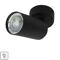Спот поворотный Arius 3 м² GU10 цвет чёрный