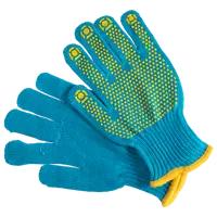 Перчатки акриловые с ПВХ размер 10/XL утепленные