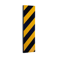 Демпфер для стен Standers прямой 50x15 см, пластик, цвет чёрный