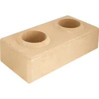 Кирпич лицевой М200 шип-паз, цвет жёлтый