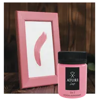 Краска акриловая Aturi Design глянцевая цвет винтажный розовый 60 г