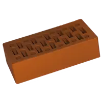 Кирпич облицовочный Новомосковск М150 красный гладкий 250x120x65 мм 1 НФ