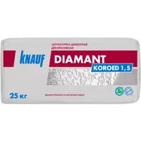 Штукатурка декоративная Knauf Диамант короед 1.5 мм 25 кг