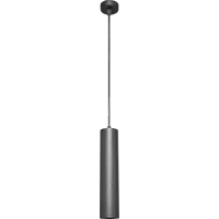 Светильник подвесной 1 м² GU10 цилиндр цвет черный