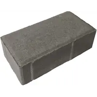 Плитка тротуарная, 200x100x60 мм цвет серый