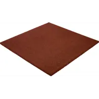 Плитка резиновая 500х500х10 терракот