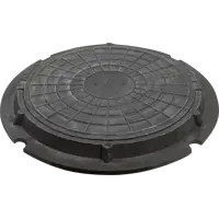 Люк дачный 1.5 т цвет чёрный