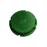 Люк дачный 3 т цвет зелёный