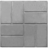 Плитка тротуарная 330x330x20 мм цвет серый