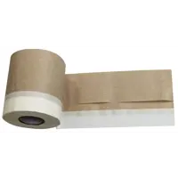 Бумага защитная с малярной лентой Dexter 20 м х 10 см