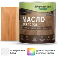 Масло для пола цвет Здоровый дом прозрачный 1 л