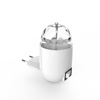 Ночник светодиодный Gauss «Диско» в розетку с фиксированной проекцией, с выключателем