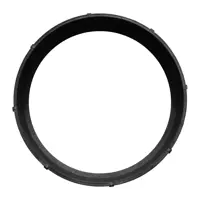 Полимерпесчаное кольцо колодца Ø750x200 мм цвет чёрный