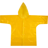 Плащ-дождевик детский ГП6-3-Ж цвет желтый 6-8 лет