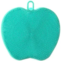 Губка силиконовая Youll Love «Яблоко» цвет синий