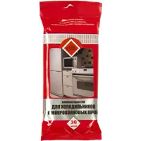 Влажные салфетки Home Queen для холодильников и микроволновых печей