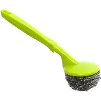 Мочалка Youll Love металлическая с держателем 20 см