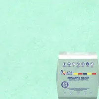 Жидкие обои Paritet Шёлк 17 0.9 кг цвет мятный