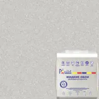 Жидкие обои Paritet Текстурное покрытие 19 0.9 кг цвет светло-серый