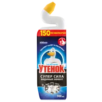 Средство чистящее для унитаза Туалетный утенок Видимый эффект 900 мл