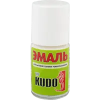 Эмаль для бытовой техники Kudo с кисточкой, цвет белый, 15 мл