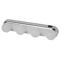 Светильник светодиодный на батарейках на присоске, цвет белый