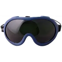 Очки для газосварки закрытые Krafter Spark 5PC черные с защитой от запотевания и царапин