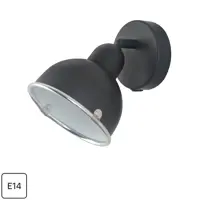 Спот поворотный Inspire Farell 1 лампа E14 0.75 м² цвет черный