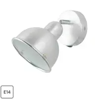 Спот поворотный Inspire Farell 1 лампа E14 0.75 м² цвет серый