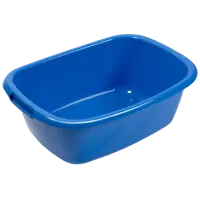 Таз овальный «Водолей» 32 л пластик цвет синий