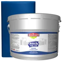 Эмаль ПФ-115 «Эконом» полуматовая цвет синий 9 л