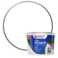 Краска фасадная Profilux матовая цвет белый база А 25 л