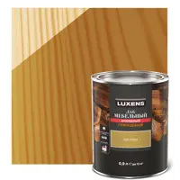 Лак для мебели Luxens алкидный цвет дуб глянцевый 0.9 л
