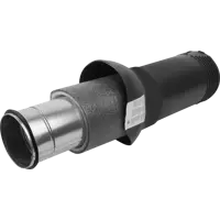 Выход вентиляционный Технониколь D125/160 мм цвет серый