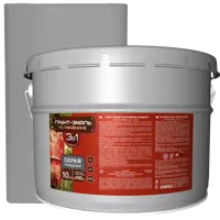 Грунт-эмаль 3 в 1 Empils гладкая цвет серый 10 кг