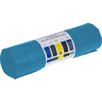 Мешки для мусора 160 л с завязками, цвет синий, 10 шт.