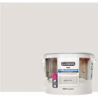 Лак для стен и потолков Luxens акриловый цвет белый полуглянцевый 5 л