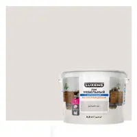 Лак для мебели Luxens акриловый цвет белый полуглянцевый 0.9 л