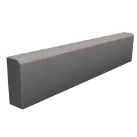 Тротуарный бордюр 1000x200x80 мм серый