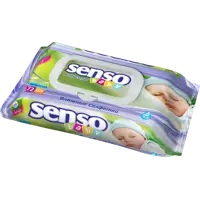 Салфетки влажные для детей «Senso baby» 72 шт.