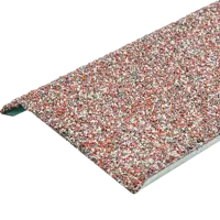 Планка цокольная Hauberk 1.25 м. цвет мраморный