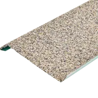 Планка цокольная Hauberk 1.25 м. серо-бежевый