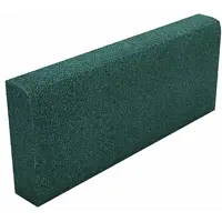 Бордюр резиновый 500x210 зеленый